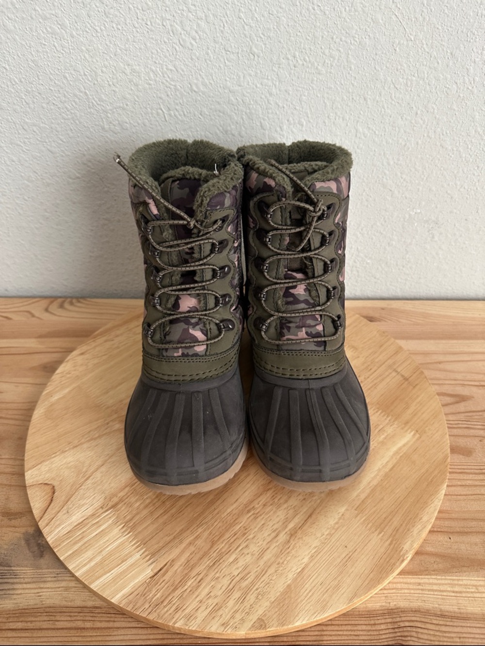 Totes Big Kid Boys Cypress Waterproof Insulated Flat Heel Winter Boots